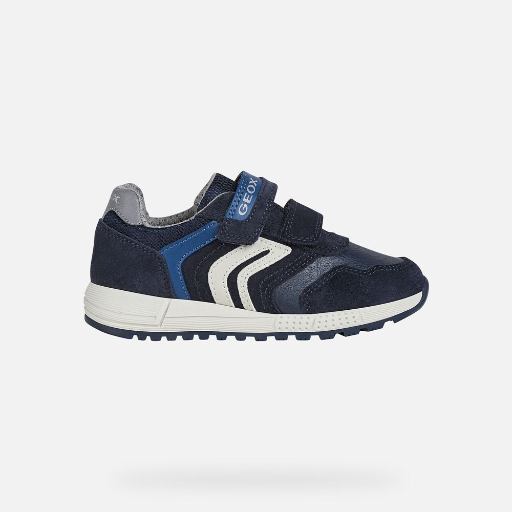 Geox Sneakers Navy Alben - Geox Boys Shoes - QVICSW501